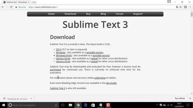 Comment télécharger Sublime Text gratuitement смотреть онлайн