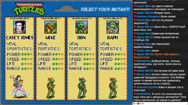 [PC] TMNT Rescue-Palooza на 4 игрока смотреть онлайн