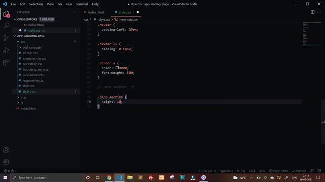 App Landing Page Template Design using Html Css Bootstrap Responsive from Scratch | (Part 1) смотреть онлайн