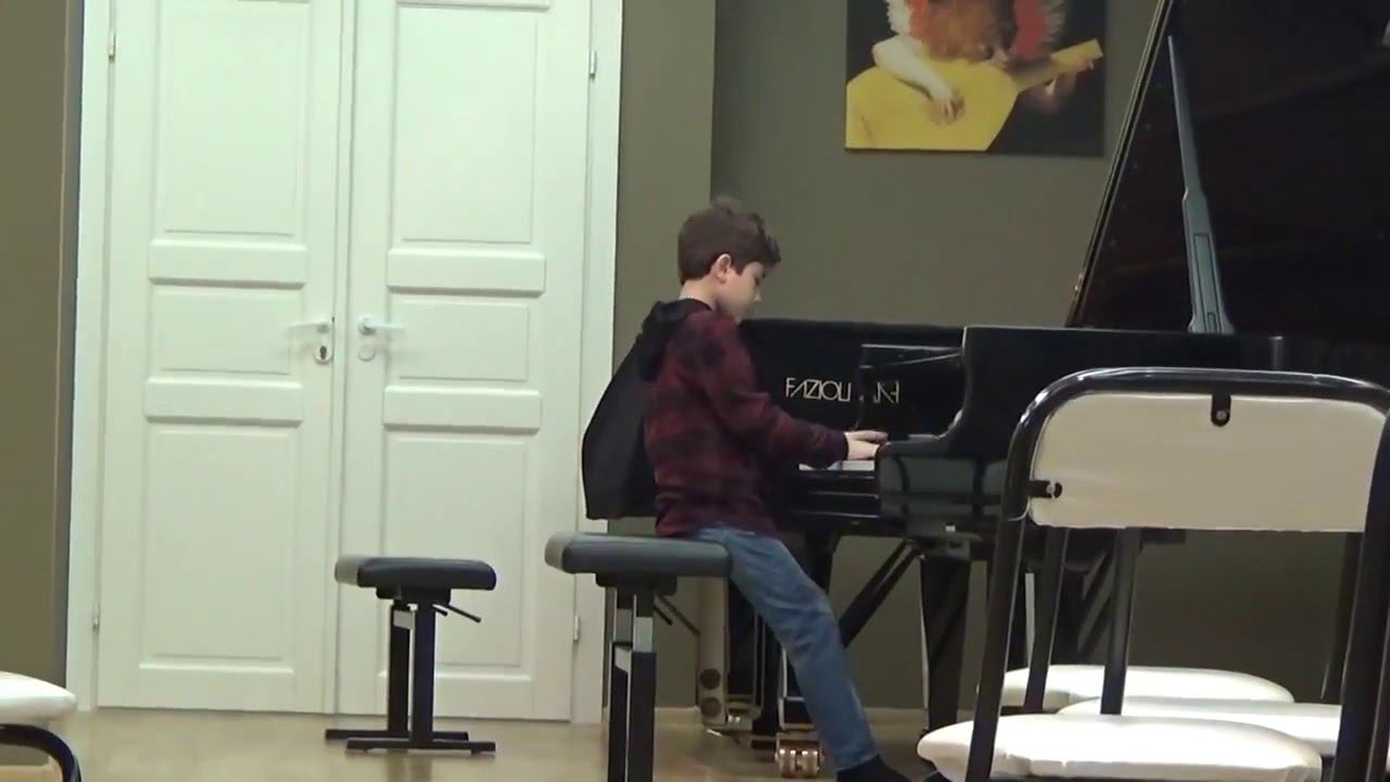 Шопен Экспромт-фантазия. исп. Чепкин Иван, 9лет. смотреть онлайн