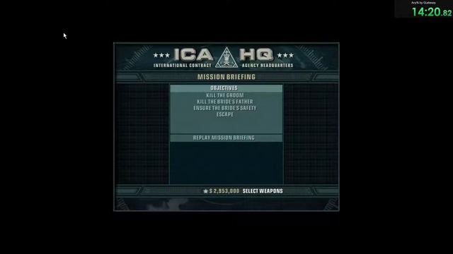 Hitman: Blood Money Speedrun(Any%) 30:22 By GLebeazy New