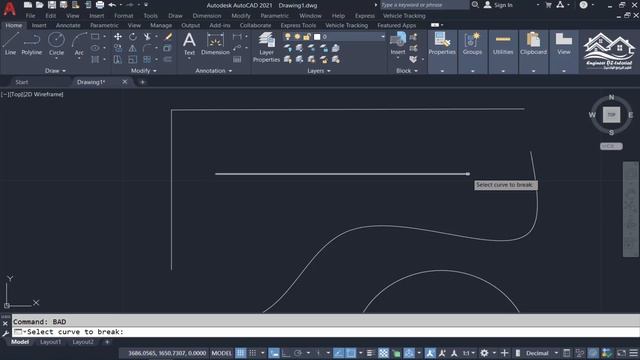 برمجية مفيدة (Lisp) لقص الأشكال (Line. Polyline. Arc. Spline) عند عدة مسافات على برنامج AutoCAD смотреть онлайн