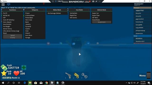 [ NEW ROBLOX SCRIPT! ] - Mad City GUI! [ TP, INF AMMO, RAPID FIRE, FLY!, NOCLIP AND ETC ] смотреть онлайн