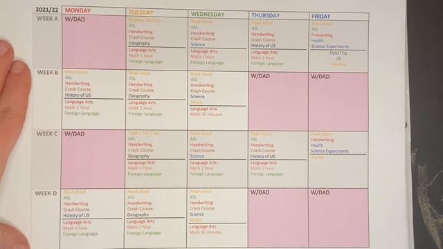 Homeschool Routine 5th & 7th grade смотреть онлайн