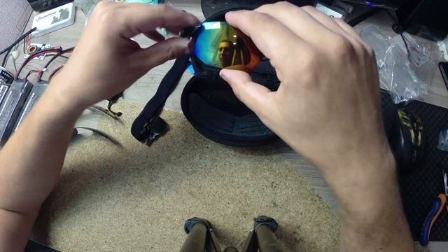 Очки со сменными линзами . смотреть онлайн