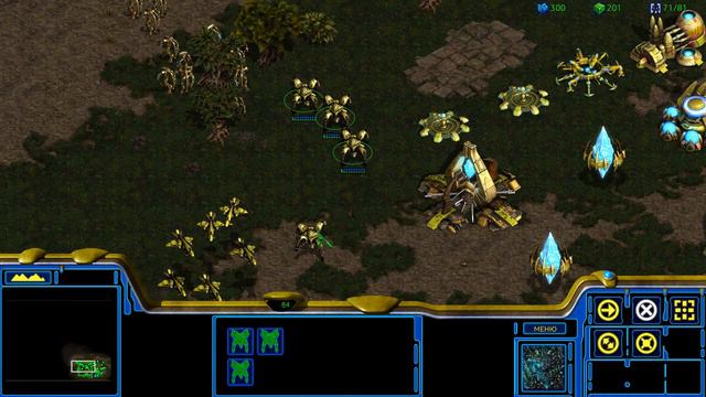 Прохождение Starcraft remastered за протосов №3 смотреть онлайн