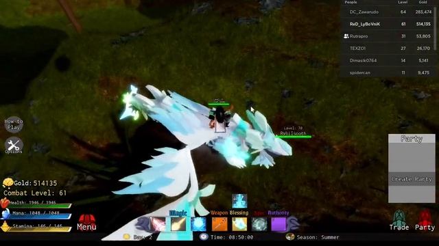 Legends Re:Written (Roblox) - Winter Dragon смотреть онлайн