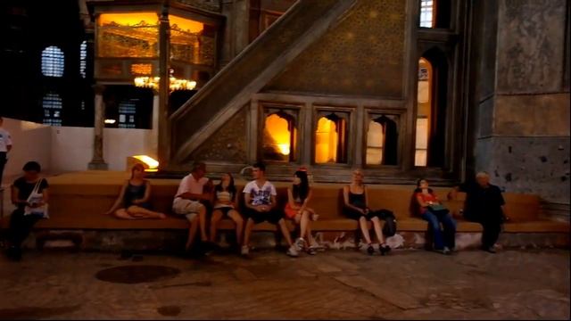 ISTANBUL: Stunning interior of Basilica ✝️ of HAGIA SOPHIA (Ayasofya) - Turkey смотреть онлайн