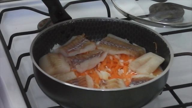 Рыба с рисом, тушеная в молоке. Очень вкусно!!! Кулинария. Рецепты. Понятно о вкусном. смотреть онлайн