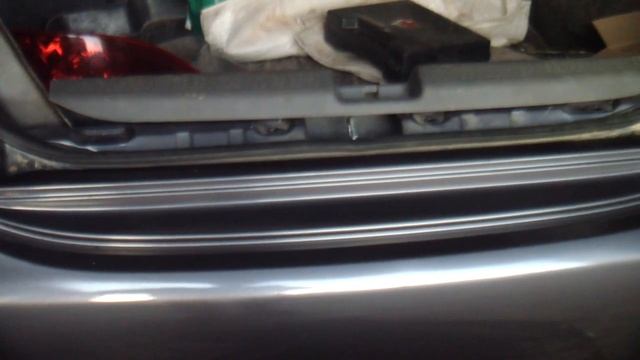 Как снять задний бампер с Мицубиси Лансер 9 Mitsubishi Lancer 9 смотреть онлайн