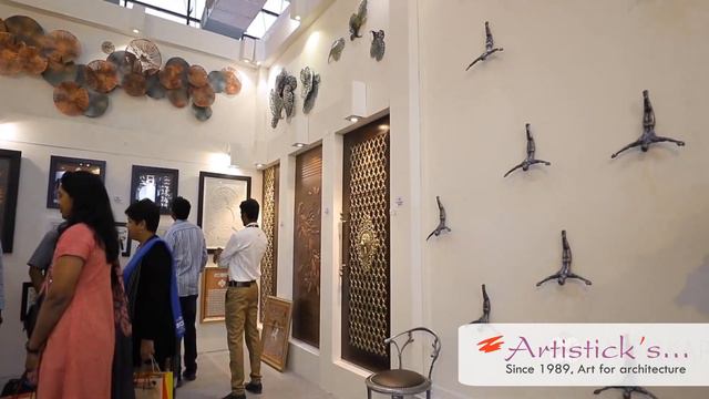 Artisticks Expo 2019 | Brass Home Decor | Brass Door Accessories and Handles #poojamandir Desig смотреть онлайн