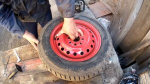 По просьбам зрителей.Жигулёвские колёса на мотоблок "БРАЙТ"