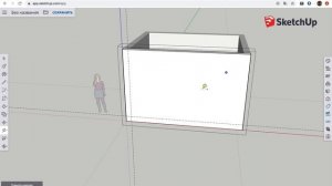 SketchUp Урок 3 - Работа с размерами