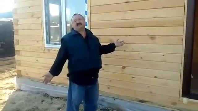 Отзыв Николая Комарова о строительстве деревянного дома из профилированного бруса от ИЖССтрой смотреть онлайн
