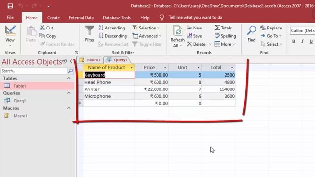 Creating Macro and Macro Button for Run Query in Microsoft access@COMPUTEREXCELSOLUTION смотреть онлайн