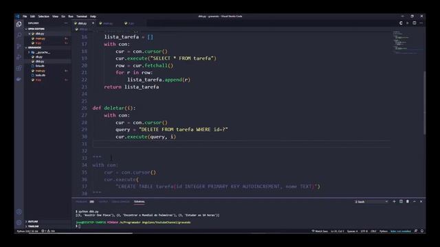 Python To-do app | Python CRUD com Tkinter e SQlite смотреть онлайн