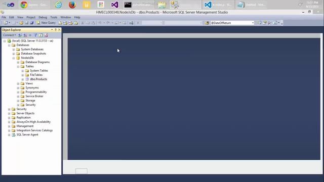 Getting Started With Node.Js - Part 1 - Node.Js + SQL Server + Visual Studio Code смотреть онлайн