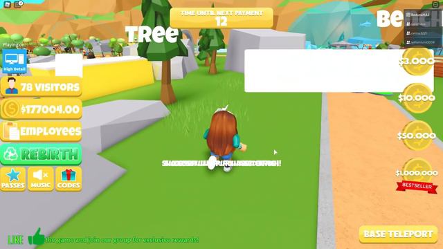 EN DINOSAUR I MIN ZOO! | Roblox: Zoo Tycoon смотреть онлайн