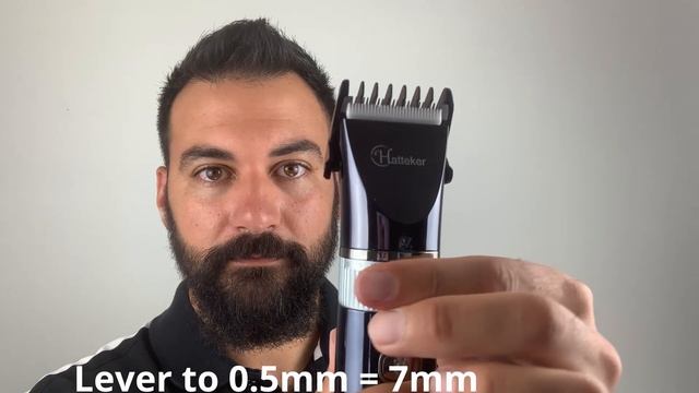 Haircut - Beard Trim - Hatteker RFC-690 Hair Clipper And Beard Trimmer