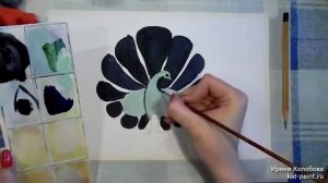 Как научиться рисовать павлина