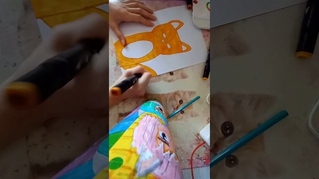 рисуем легко лису смотреть онлайн