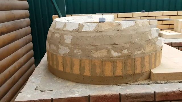 Помпейская печь. Поэтапный процесс строительства. смотреть онлайн