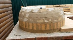 Помпейская печь. Поэтапный процесс строительства.