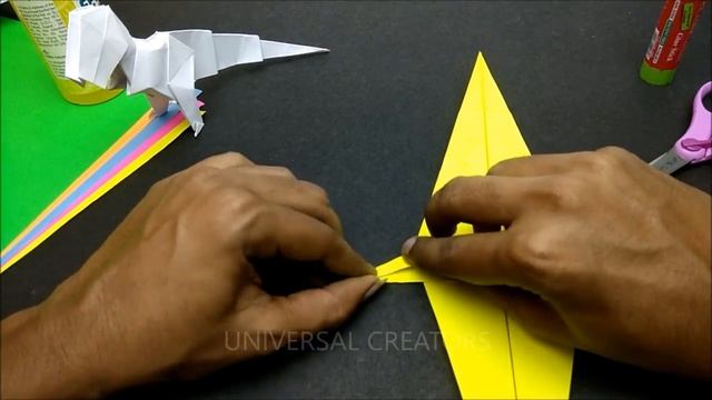 WOW !!!! T-REX how to make - origami(dinosaur) смотреть онлайн