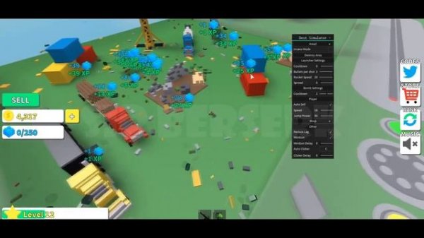 [OP] Roblox Script: Destruction Simulator | Instant Reload-Click, Destroy-Weapon Mod & More! ✅