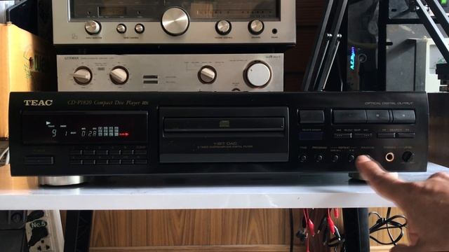 TEAC CD-P1820 เครื่องเล่น CD มือสองญี่ปุ่น смотреть онлайн