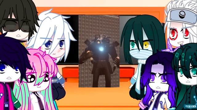 Hashiras react to Skibidi Toilet Gacha смотреть онлайн