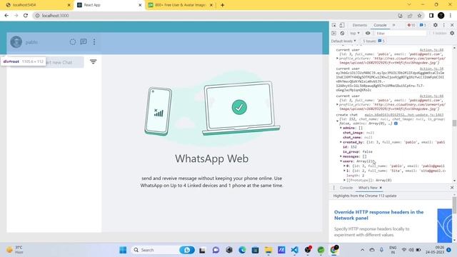 Creating A WhatsApp Web Clone With Spring Boot, React, MUI, Redux | Chat And Message API Integratio смотреть онлайн