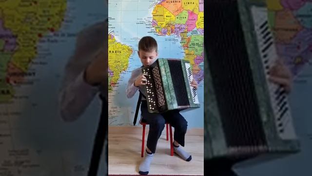 Технический зачёт баян, 2 класс, Ильхам Нежметдинов смотреть онлайн