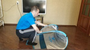 Инструкция как сложить автомат-палатку Keumer