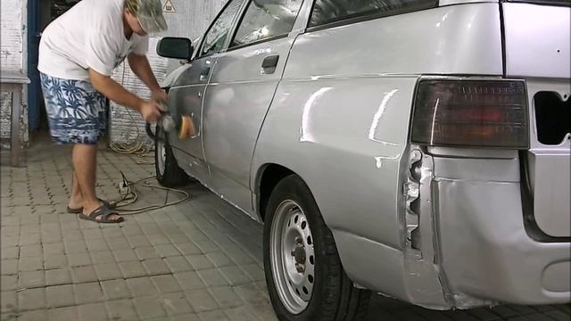 Из утиля в идеал! Ваз 2111 серебро 10 ПОЛИРОВКА КУЗОВА В ГАРАЖНЫХ УСЛОВИЯХ СВОИМИ РУКАМИ. смотреть онлайн