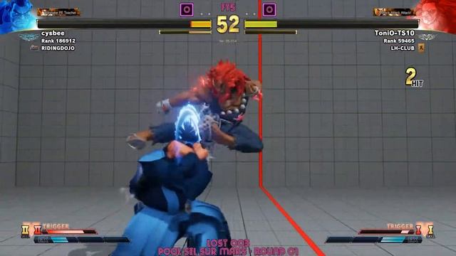 [SFVCE] LOST 003 - Pool Sel sur Mars - Round 01 - ToniO-TS10 vs Cysbee - Game 01 смотреть онлайн