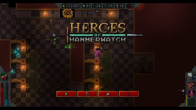 Heroes of Hammerwatch～「DLC」 Witch Hunter NG+5UP смотреть онлайн