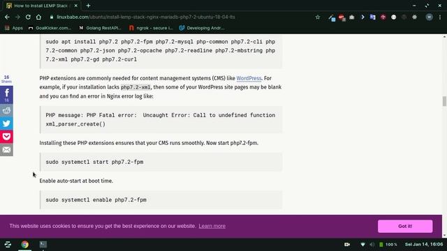 UAS - Sistem Operasi - Instalasi Nginx-php-mariaDB смотреть онлайн