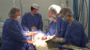 Медленное кесарево сечение в Роддоме №29