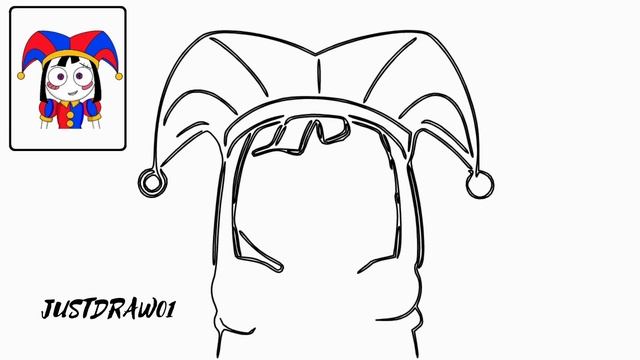 How To Draw Pomni | The Amazing Digital Circus смотреть онлайн