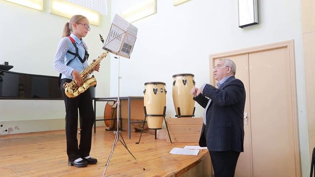 Открытый урок Андрейченко Андрея Дмитриевича ДШИ № 11 смотреть онлайн