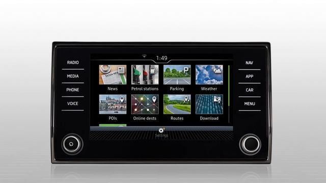 ŠKODA CONNECT: Online Map Update смотреть онлайн