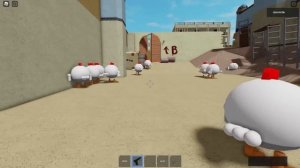 ?Играю в ЧИКЕН ГАН в РОБЛОКСЕ! Что Это ТАКОЕ...