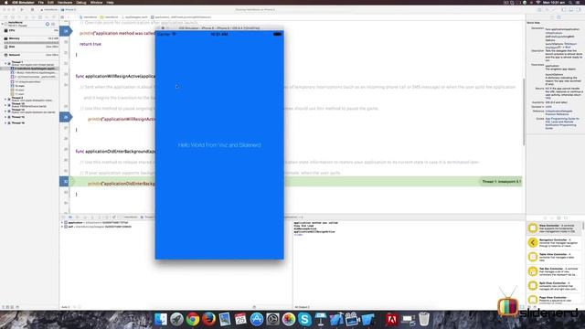 14 IOS AppDelegate Lifecycle | смотреть онлайн