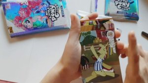 Распаковка карточек My Little pony