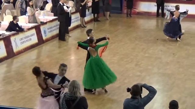 Кубок Латинского квартала 2016 Юниоры-2 Стандарт Танго смотреть онлайн
