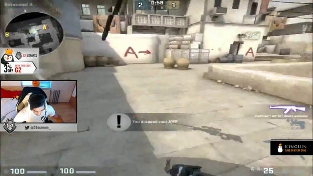 ScreaM - Dust 2 - WTF Headshot Machine смотреть онлайн