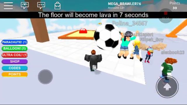 Играем в ROBLOX с братом. В режим Пол это ФАНТА (Лава). смотреть онлайн