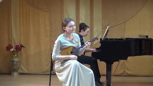 Минеевцева Варвара - 1. Ж.Обер. Жига. 2. А. Цыганков. Перевоз Дуня держала смотреть онлайн