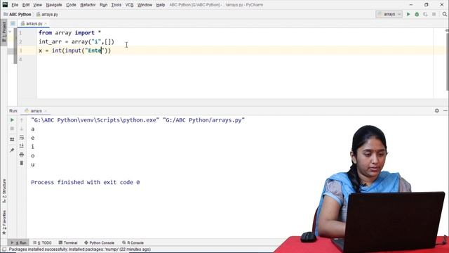 Arrays in Python Programming | Largest Element in an Array | #16 ABC Python Tutorial for Beginners смотреть онлайн